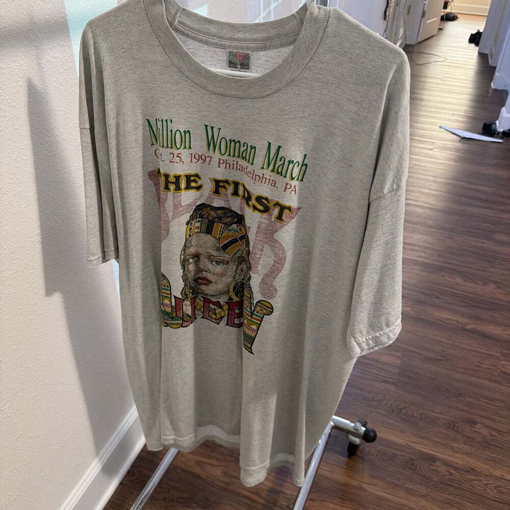 Vintage 1997 Million Woman March Philadelphia T-Shirt